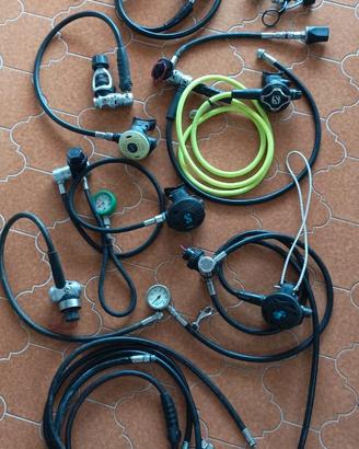 Lotto sub Dive System Mares Scubapro e accessori