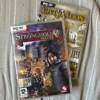 Stronghold 2 Deluxe + Civilization IV giochi PC