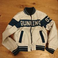 giacca impermeabile 6/8 anni bimbo reversibile