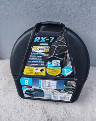 Catene da neve RX-7 7mm taglia 8 come nuovo