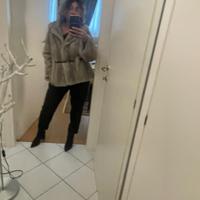 Giacca in visone femmina zaffiro