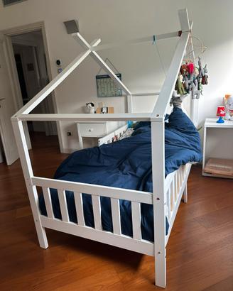 Lettino con materasso incluso