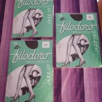 Collant Filodoro, Misura 2/S, grigio, pezzi 3