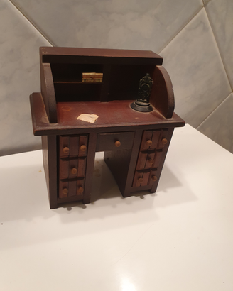 Piccolo scrittoio miniatura legno