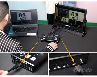 Mixer video HDMI 4 ingressi e cromakey