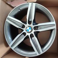 4 CERCHI LEGA BMW SERIE1 ORIGINALI 17" CODICE A608