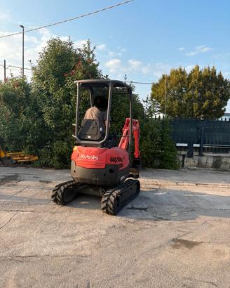 E265- ESCAVATORE KUBOTA U15-3