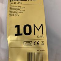 CAVO HDMI GOLD LINE DA 10 METRI NUOVO