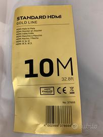 CAVO HDMI GOLD LINE DA 10 METRI NUOVO