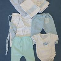 set 8 pezzi neonato 0 mesi 