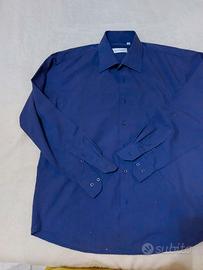 Camicia uomo blu Attore nuova mai indossata taglia