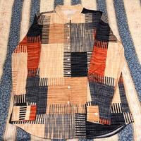 Camicia patchwork boho L – stile unico! 🔥