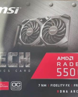 Scheda video MSI - Radeon RX 5500 XT Mech 8G OC
