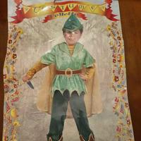 Vestito Carnevale Folletto 3‑4 anni Altezza 87 cm