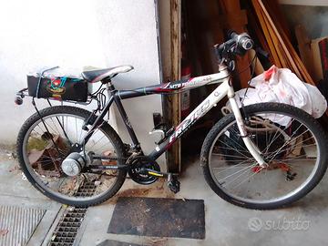bici modificata elettrica 24 volt