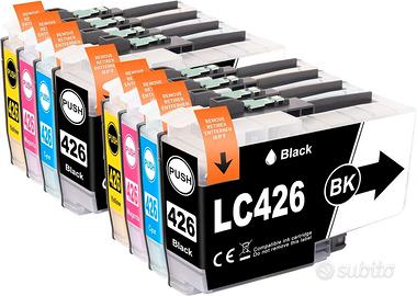 8 Cartucce LC426 per Brother MFC-J4535DW MFC-J4340