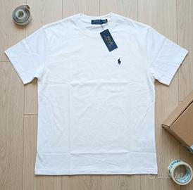 T-Shirt Ralph Lauren- Bianca taglia M- nuova
