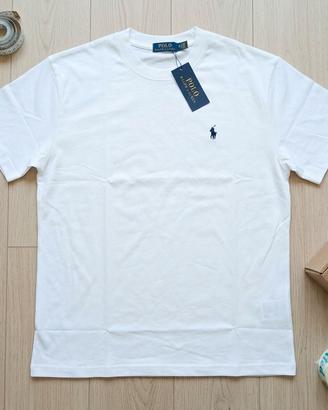 T-Shirt Ralph Lauren- Bianca taglia M- nuova