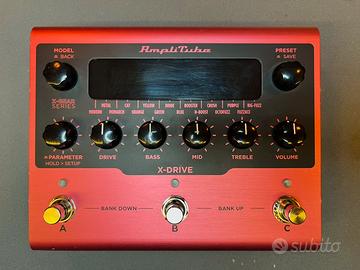 Pedaliera AmpliTube X DRIVE