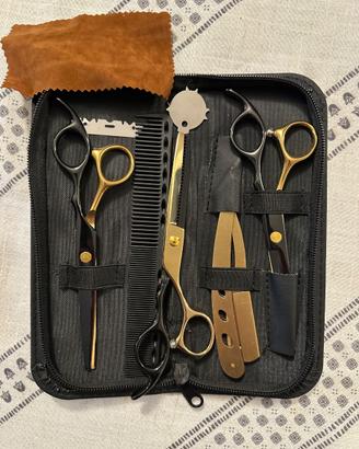 Set Barbiere Professionale – Kit Taglio e Sfoltime