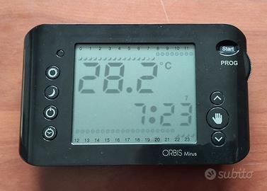 Cronotermostato Orbis Mirus Nero OB324700 - NUOVO