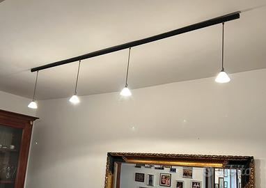 Binario Targetti con faretti