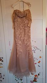 Abito da sposa Pronovias-rosa antico