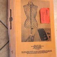 Busto couture sartoriale vintage termico