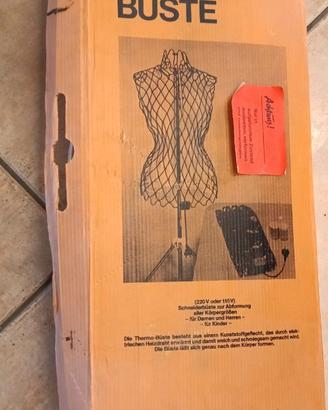 Busto couture sartoriale vintage termico