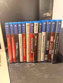 Lotto giochi PS4/PS5 - vari titoli disponibili