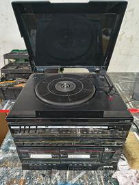 Stereo Vintage Inno-Hit Giradischi + Radio + Doppi