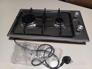 piano cottura a 2 fuochi