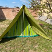 Tenda da campeggio anni 70