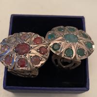 Anello Navaratna gioiello delle nove pietre