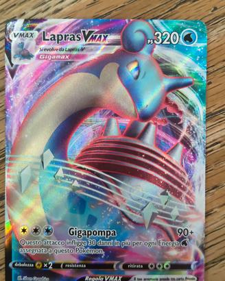 Carta Pokemon Laspras V max