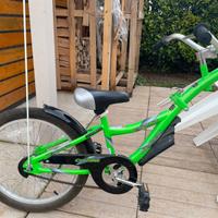 Rimorchio tadem per bicicletta