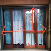 Finestre in legno doppio vetro