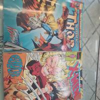 due fumetti anni 90 thor e xman
