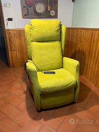 Poltrona relax elettrica alzapersona