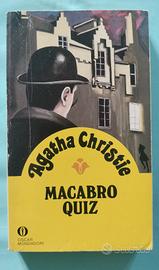 Macabro quiz - A. Christie - Oscar Mondadori -1990