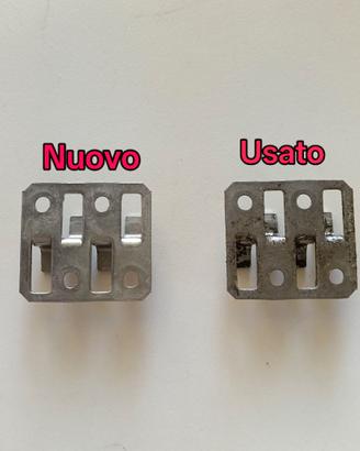 Clips in acciaio per pavimenti in legno 