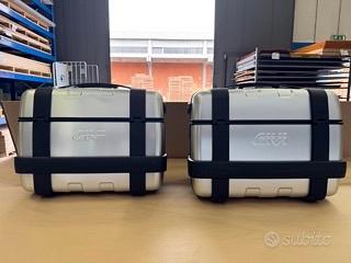 Coppia valigie Givi  mod. TRK 46 Lt + 33 Lt