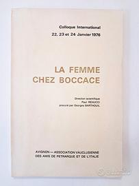 La Femme Chez Boccace 1976 Congresso Avignone RARO