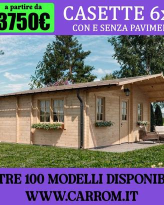 CASETTE 6x5 (30MQ circa) CON E SENZA PAVIMENTO
