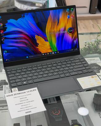 ASUS ZENBOOK 13 OLED - i5 1035G4 - 8/ 512GB