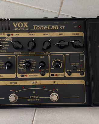 Pedaliera chitarra vox