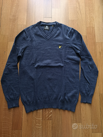 Maglione Lyle & Scott blu