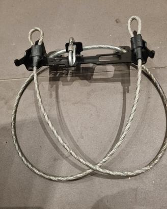 Blocca casco sottosella ZT per bmw r 1200 gs LC