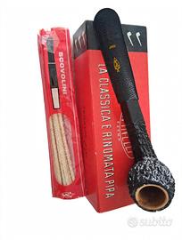 Pipa Savinelli Extra vintage Rusticata Nera