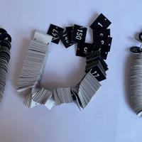 Tripla numerazione porte e portachiavi da 1-150 +